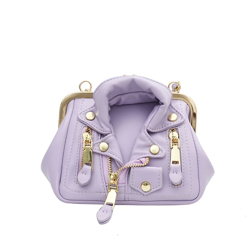 Пурпурная сумка для плеча