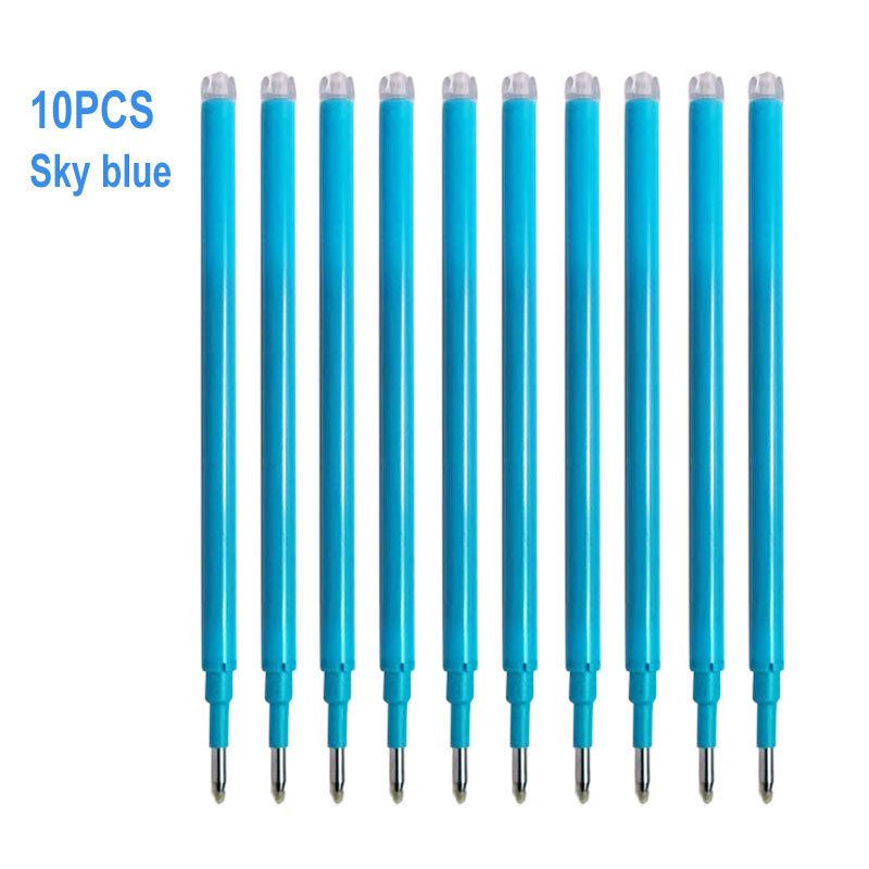 10x Sky Blue Recharge-0,7 mm