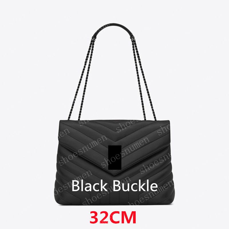 ＃6ブラックブラックバックル-32cm