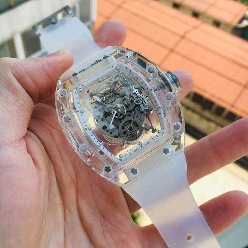 transparent color watch