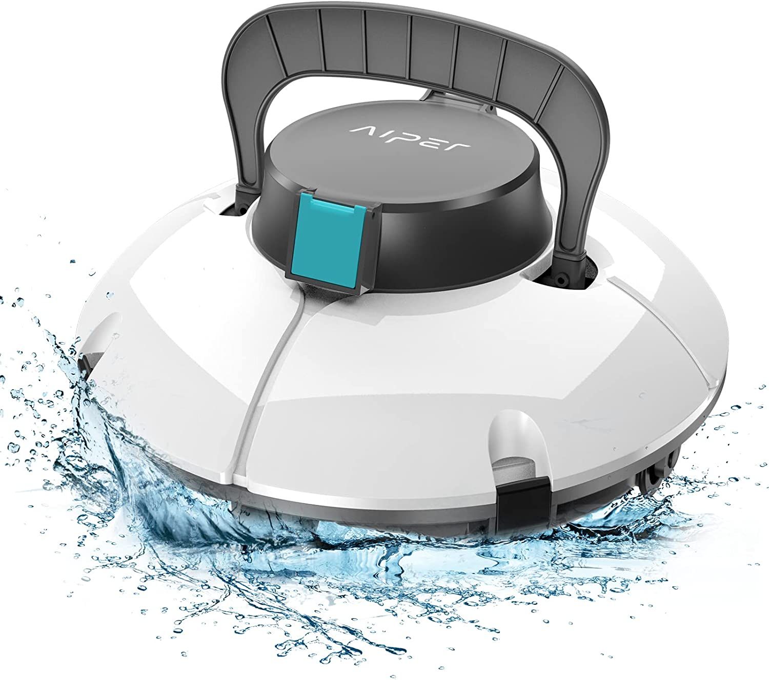 Cordless Automatic Pool Cleaner, Strong Suction with Dual Motors