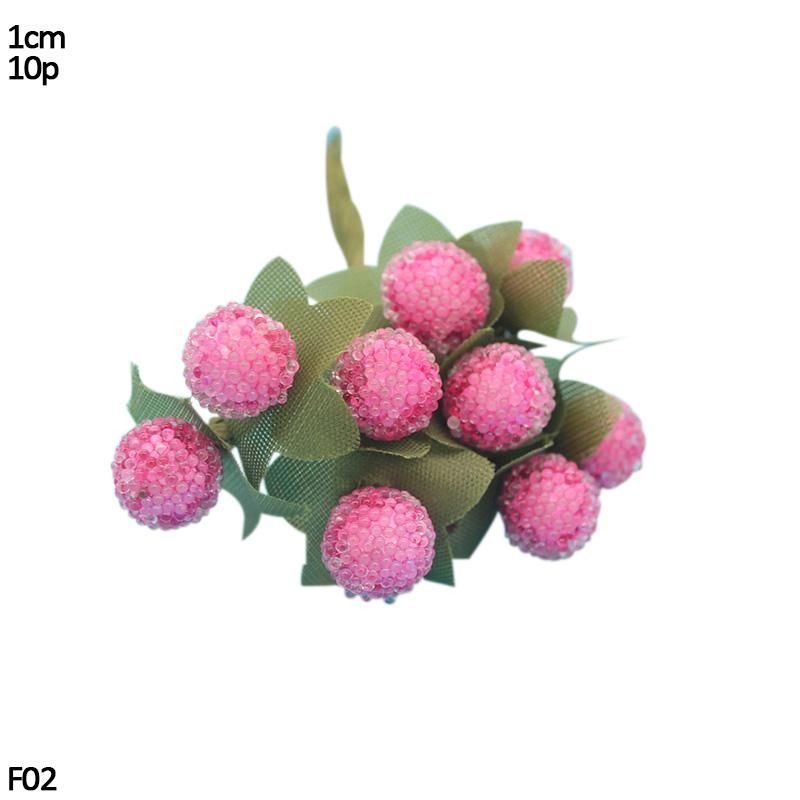 F02-10pcs rosa