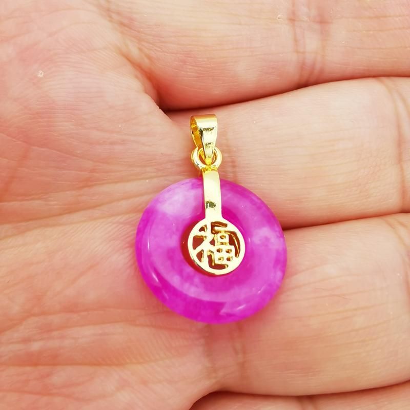 Magenta Pendant Green China