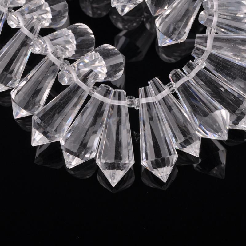 Clear China 10x25mm-10pcs