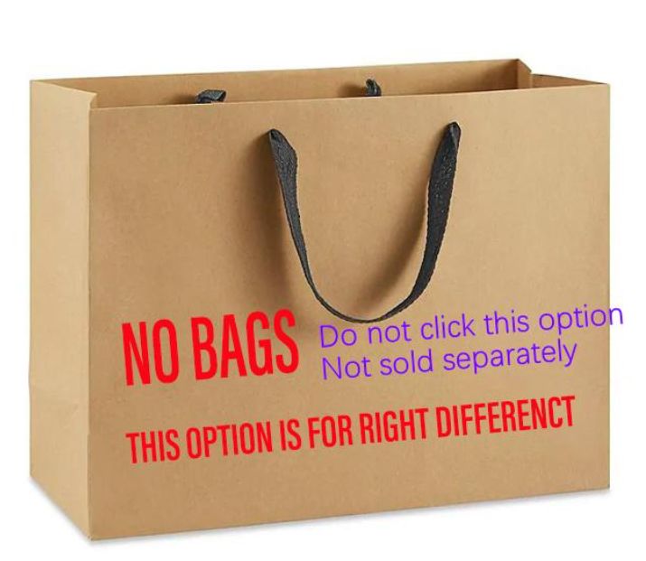 No Bags