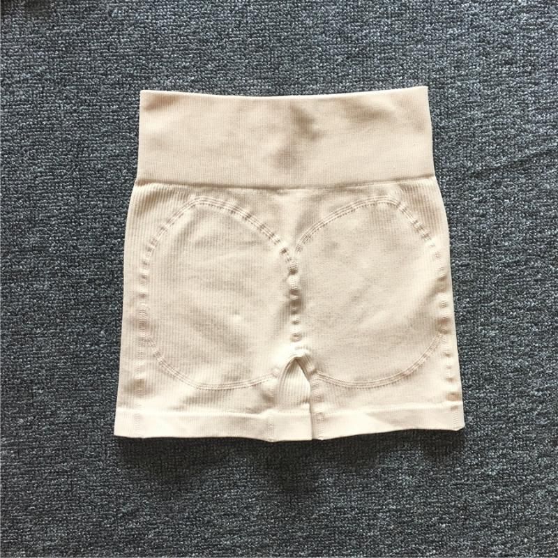 beige shorts