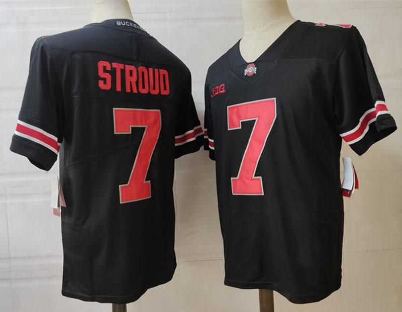 7 C.J. Stroud Blackout Jersey