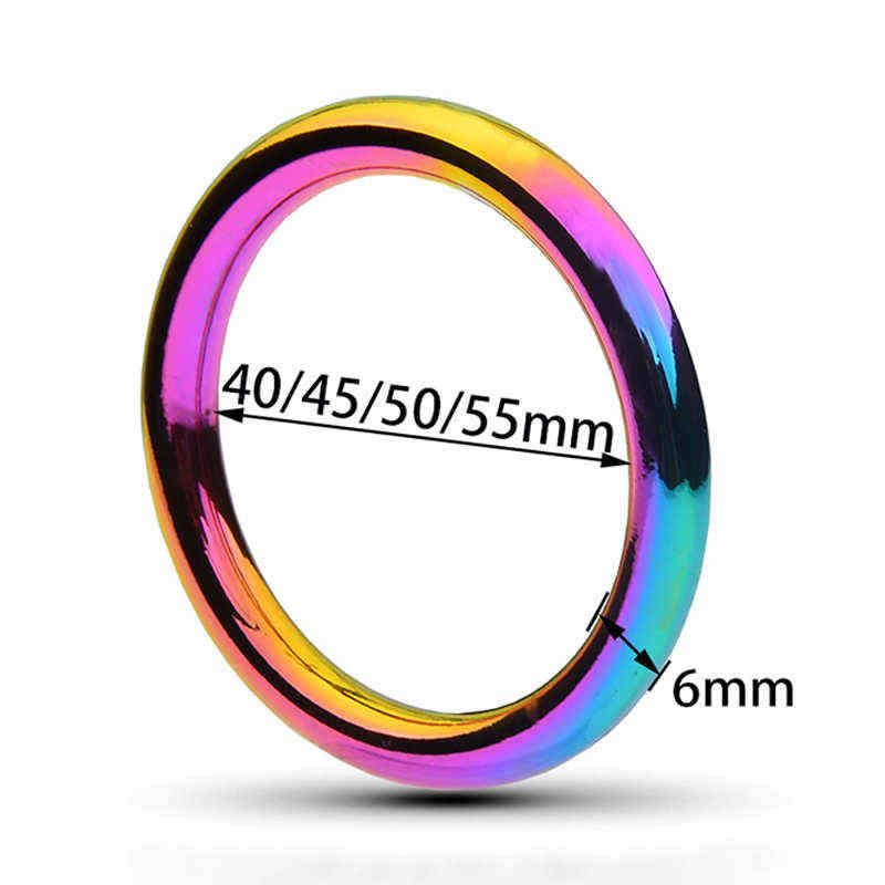 Kolorowy Penis Ring-40mm Cock Ring