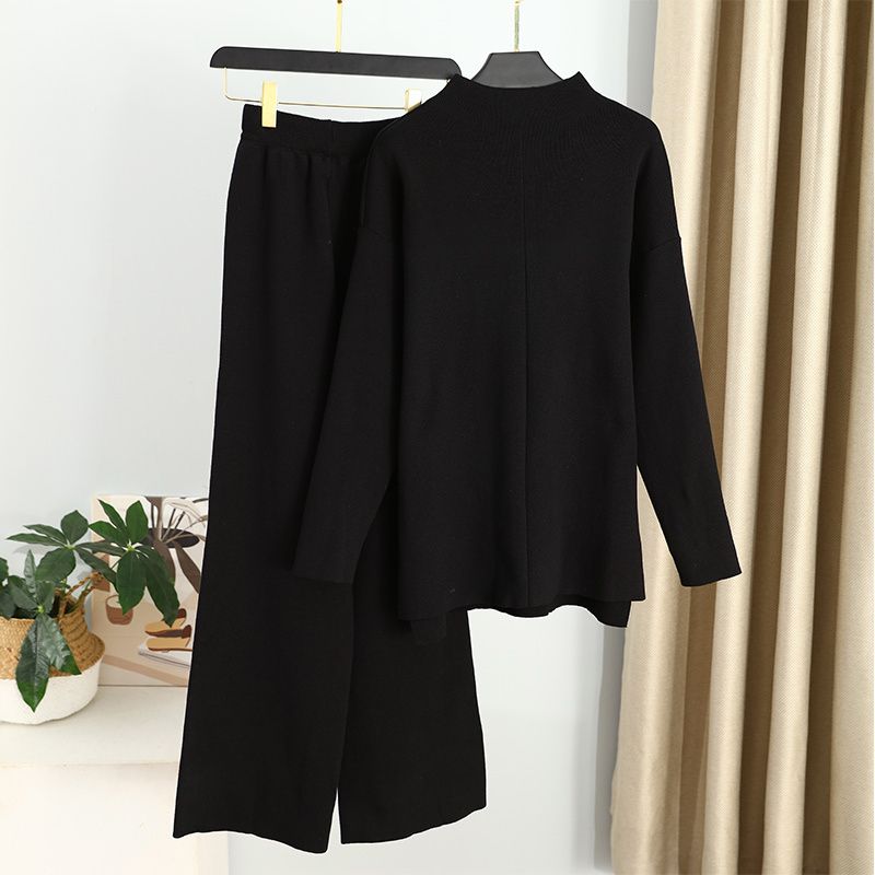 2pcs black suit