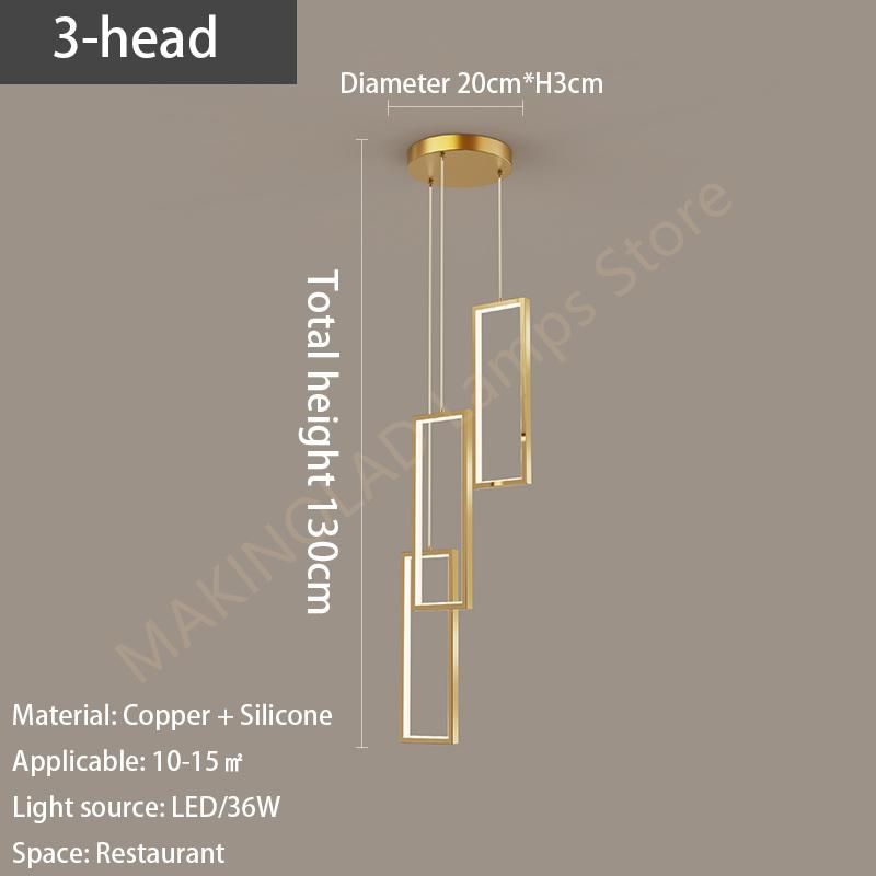 3-head 3 colors no remote Black lamp