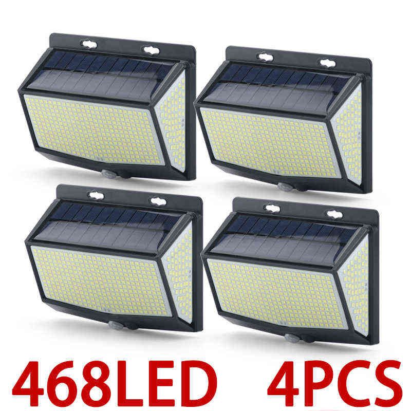 468led 4pcs-kallt ljus