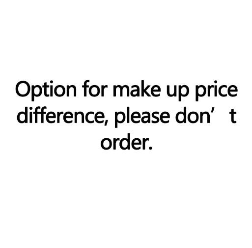 make up for price