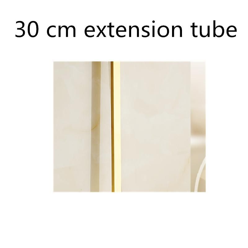 30 cm d'extension tube carré poli