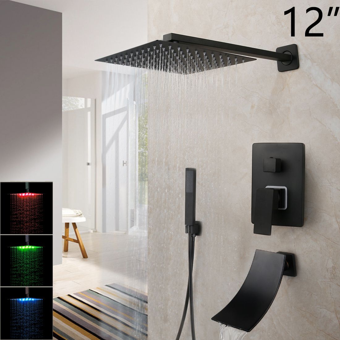 LED de 12 polegadas 3 Way2