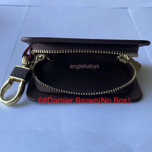 6#Damier Brown Keychains Bag (ingen låda)