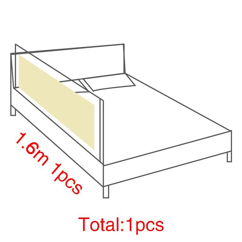 160 cm 1 stuk geel