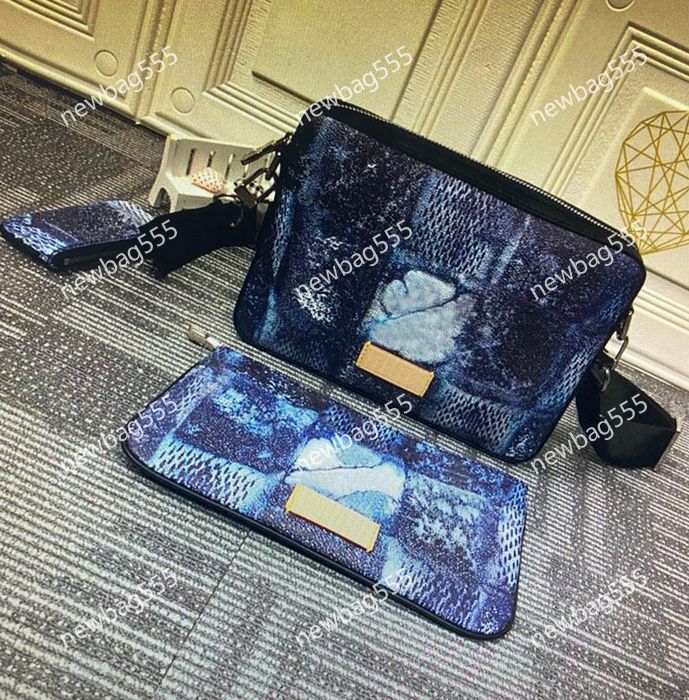 Sourcing of LV blue trio bag : r/DHgate