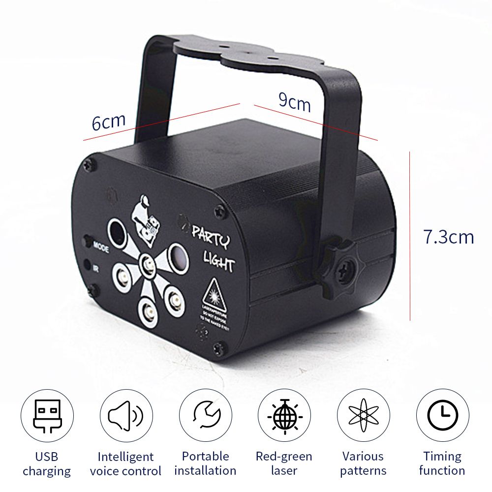 USB Powered 6 holes 69 patterns