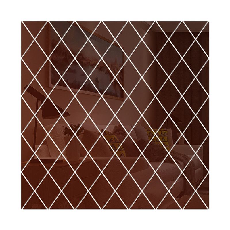 Brown-50x50cm 17pcs