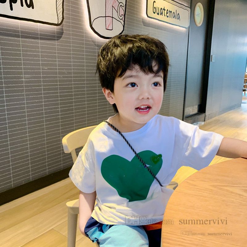 Boys Eyes Love Heart Printed T Shirt 