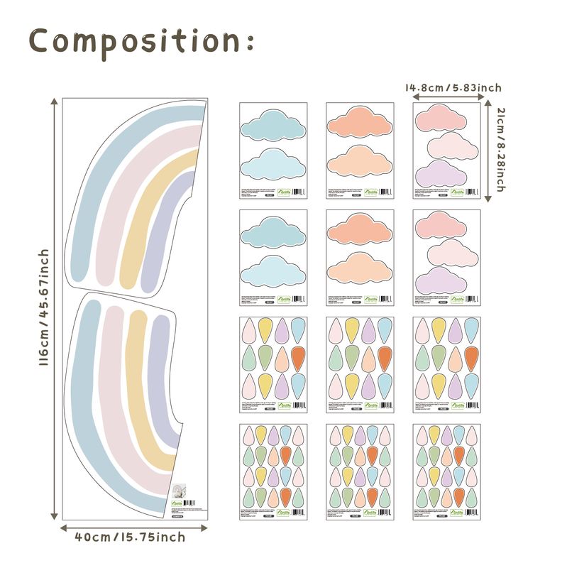 Ins rainbow-comme image