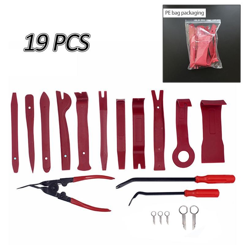 Saco de PE vermelho 19pcs