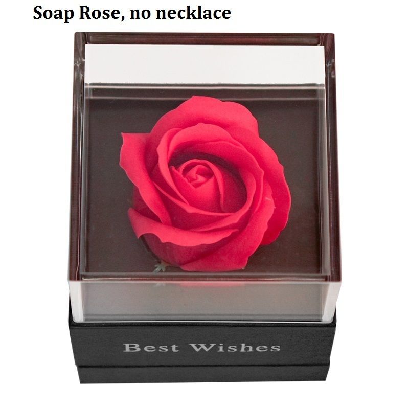 Rose du savon rouge