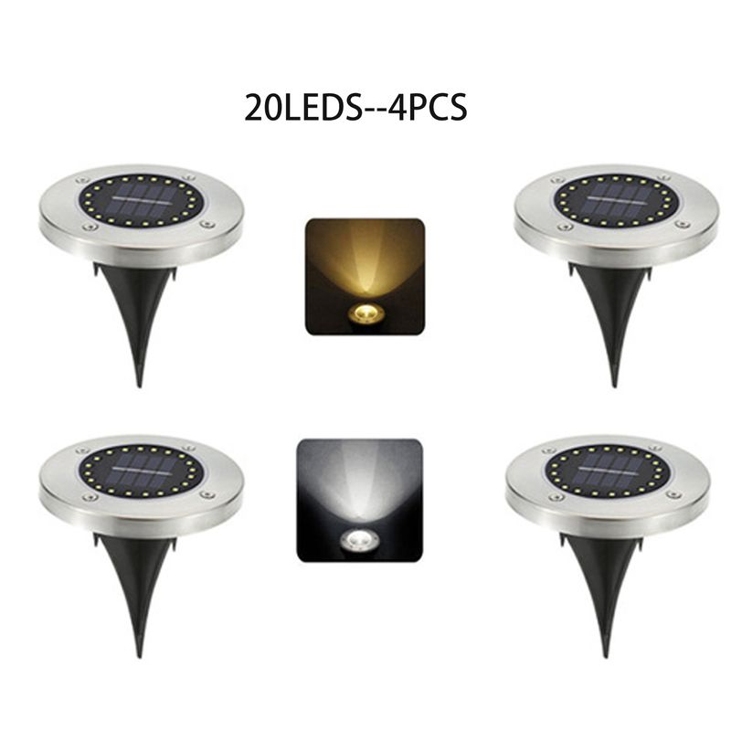 20 Led 4pcs-White Light