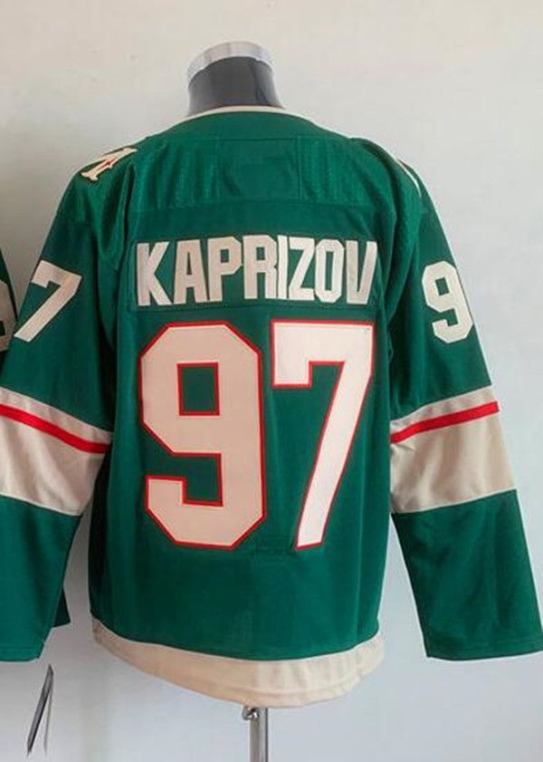 #97 Kaprizov Home Green