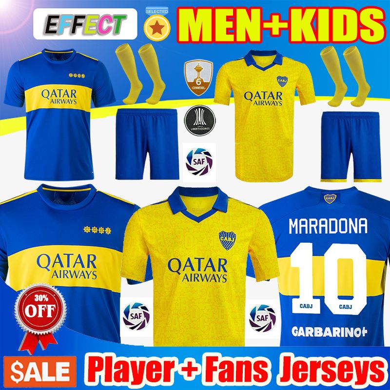 2019-20 Boca Juniors Home/Away Man soccer Jersey Short Sleeve T-shirt Size S-2XL 
