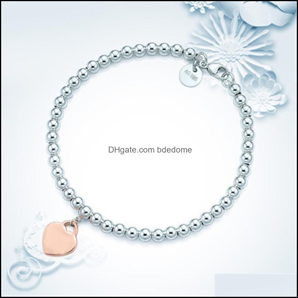 Collier de coeur Rosegold 16cm