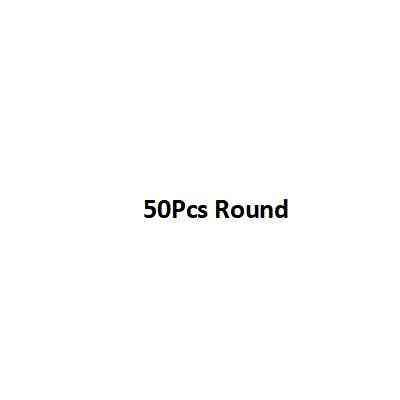 50pcs rund-1-Größe