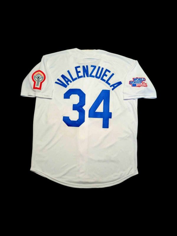 Hombre Retro Blanco Con Parche 1981 WS