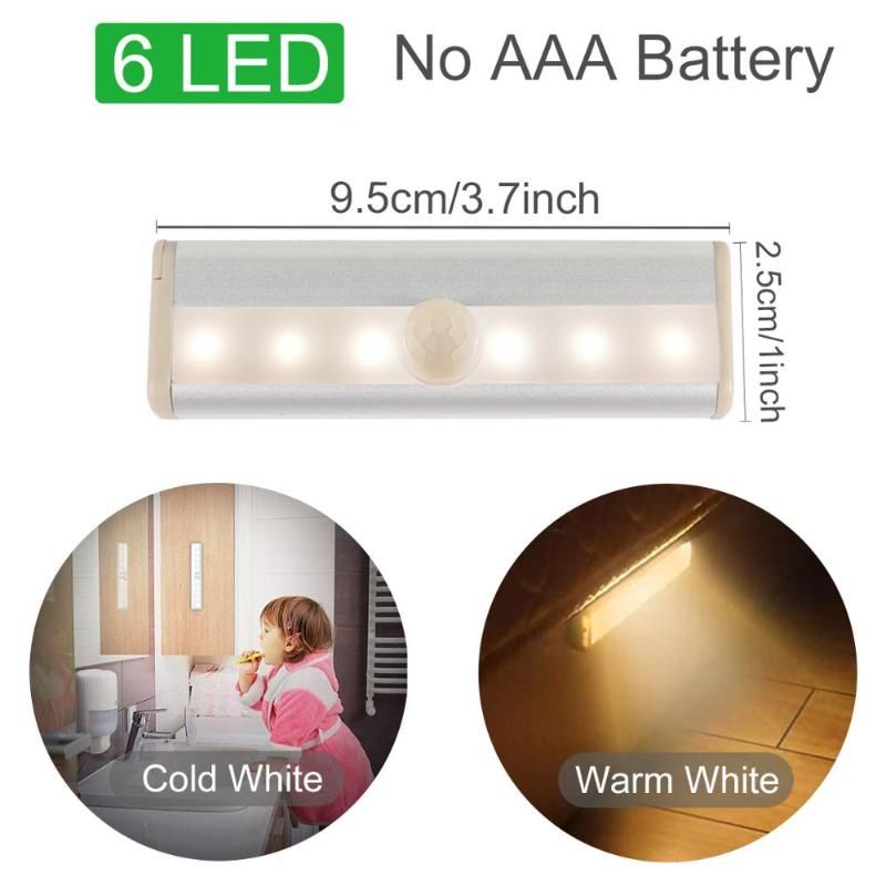 10 cm 6LED WARM VIT