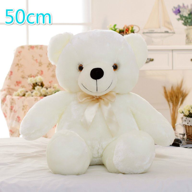 Urso branco de 50 cm