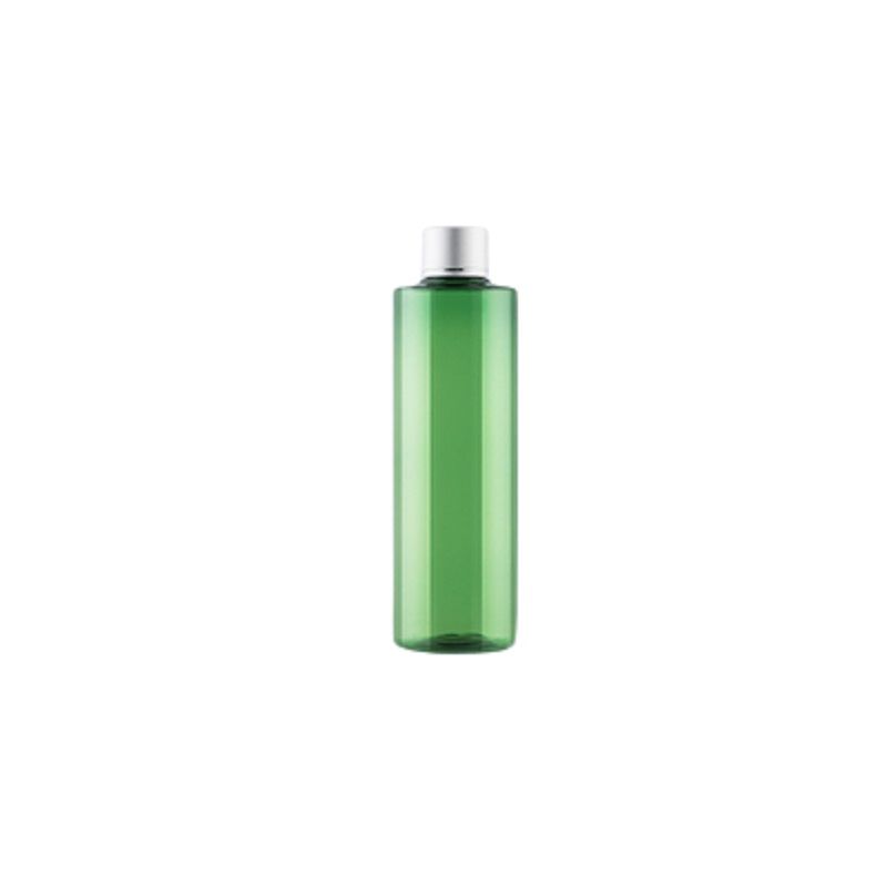 Groene fles mat zilver