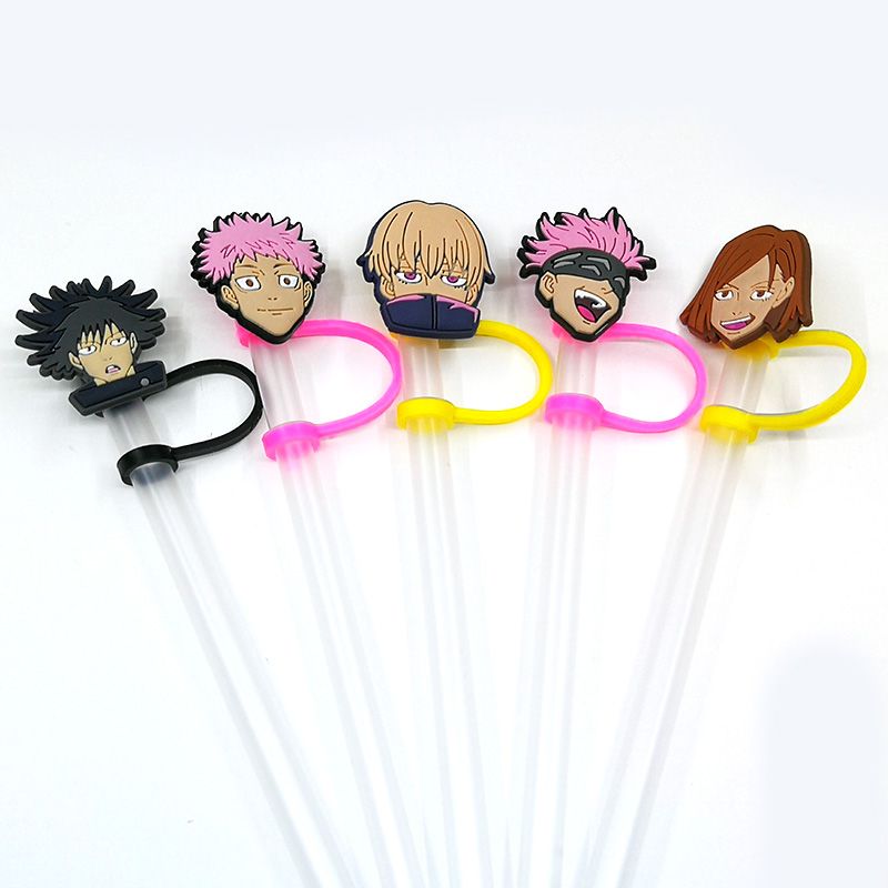  Silicone BLM Straw Cover - 13 Pack Cute Reusable