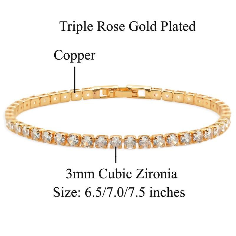 Rose Gold 17cm