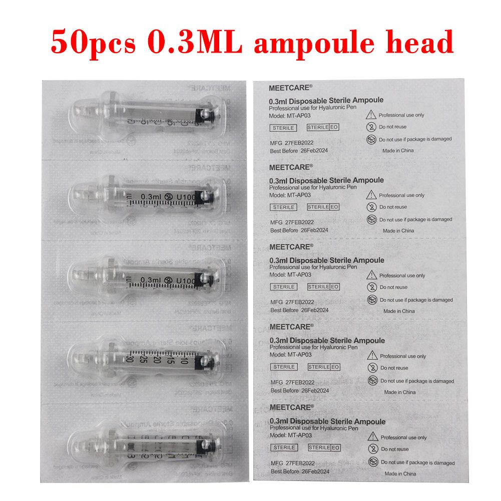 50pcs 0.3 ampolla