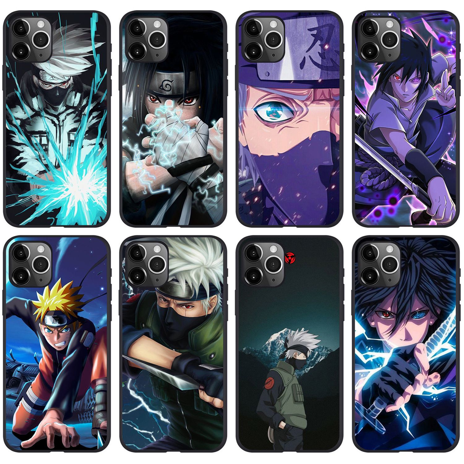 Naruto phone cases Anime Slim Silicone Liquid Flexible Black TPU Case cover for iPhone 14 12 Pro Max 13 Mini 11 7 8 SE X XR Xs Max Naruto phone cases Anime Slim Silicone Liquid Flexible Black TPU Case cover for iPhone 14 12 Pro Max 13 Mini 11 7 8 SE X XR Xs Max