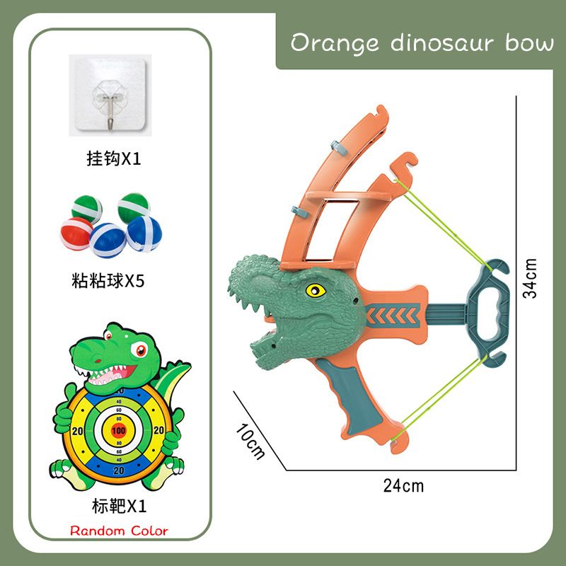 Orange dinosaurie