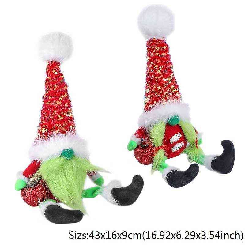 Grinch Doll 2pcs