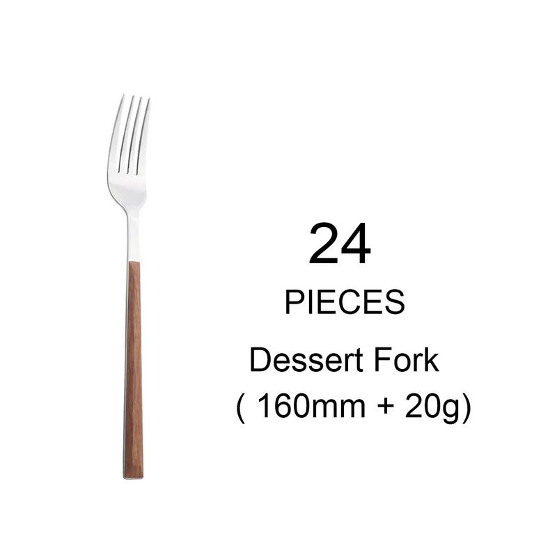 24pcs Dessert Fork