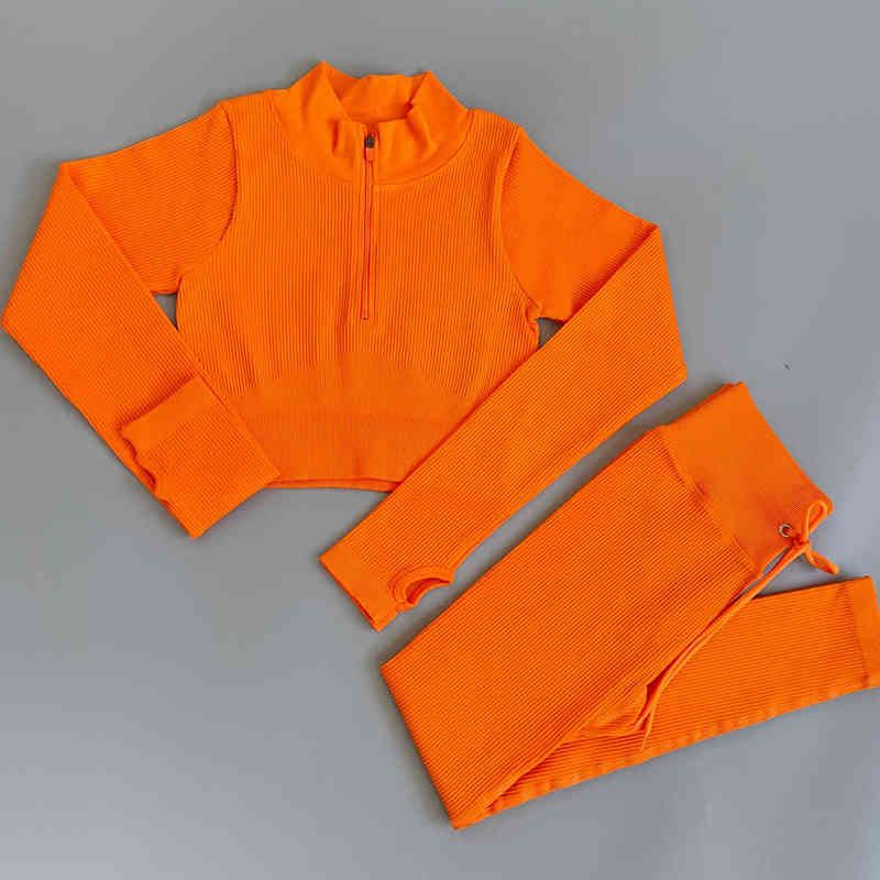 Oranje bovenste broek