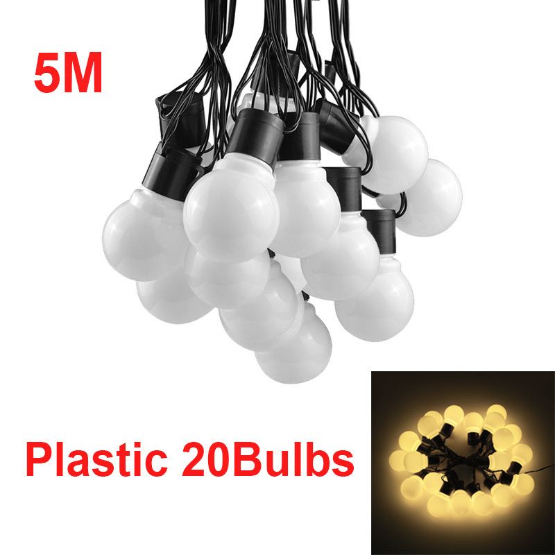 5m Milky Plastic-Us Plug 110v