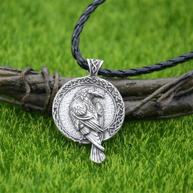 Leather Chain Silver