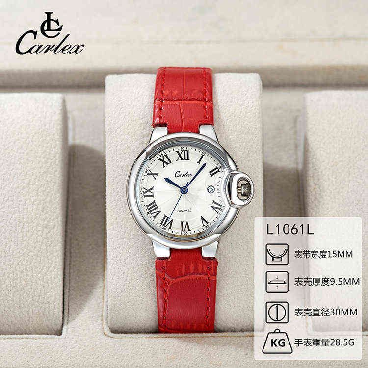 female watch red band