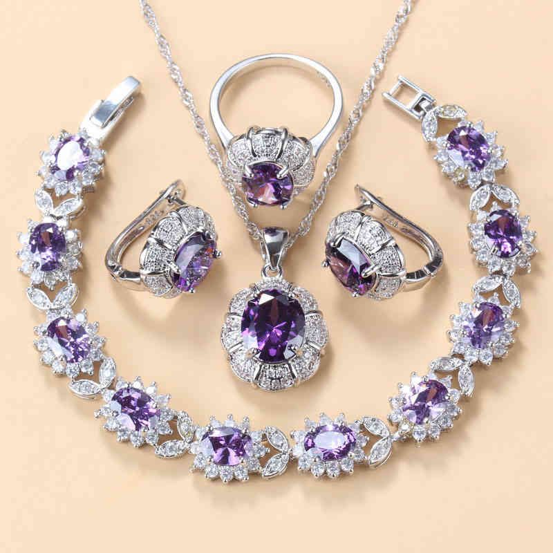 Purple 4pcs-10