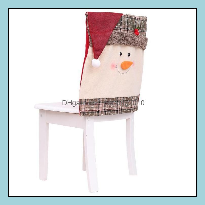 #2 Christmas Cap Chair Cover