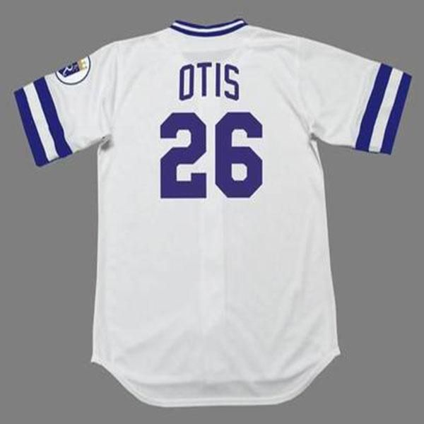 26 Amos Otis 1983 White